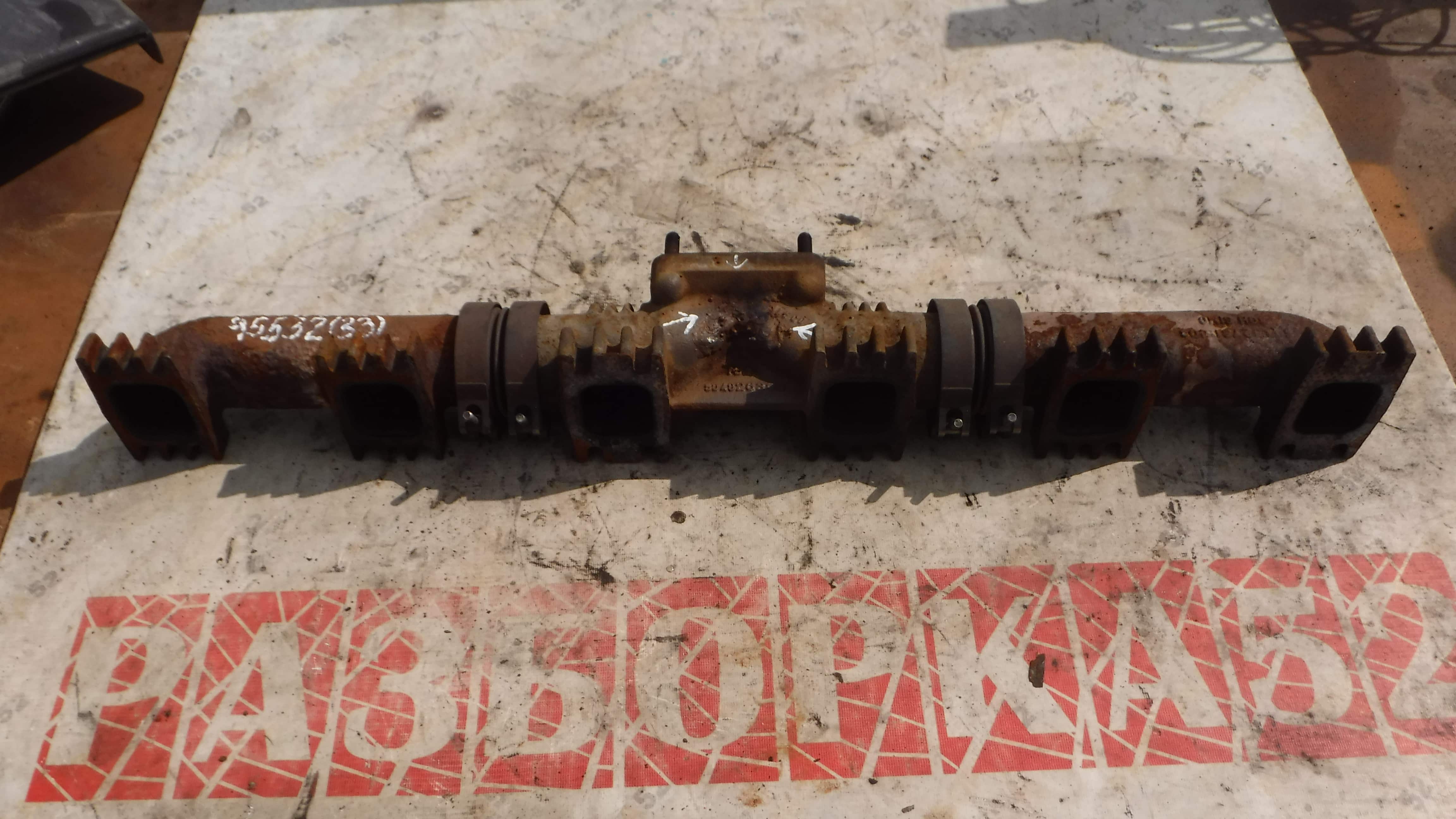 Коллектор выпускной Ивеко Стрейлс IVECO Stralis Cursor 10 2002 504026369 500335873